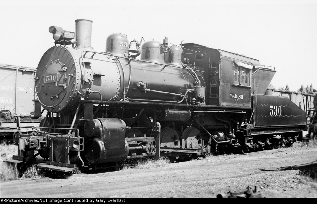 WAB 0-6-0 #530 - Wabash RR